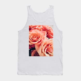 Romantic roses pink Tank Top